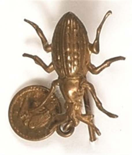 McKinley Liberty Gold Bug Pin