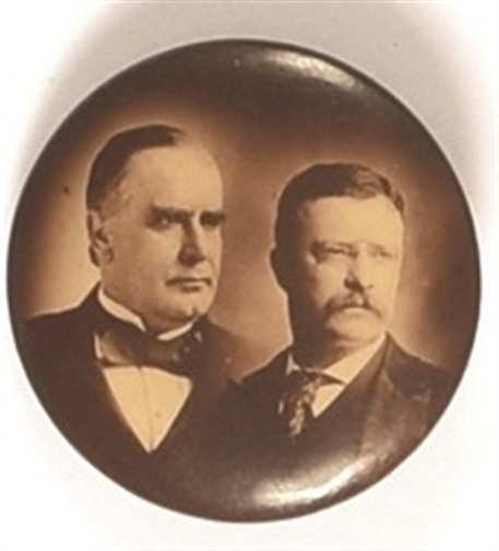 McKinley, Roosevelt Sepia Jugate