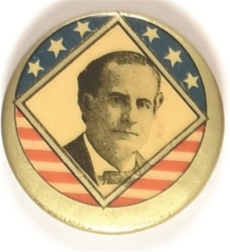 William Jennings Bryan Diamond Celluloid