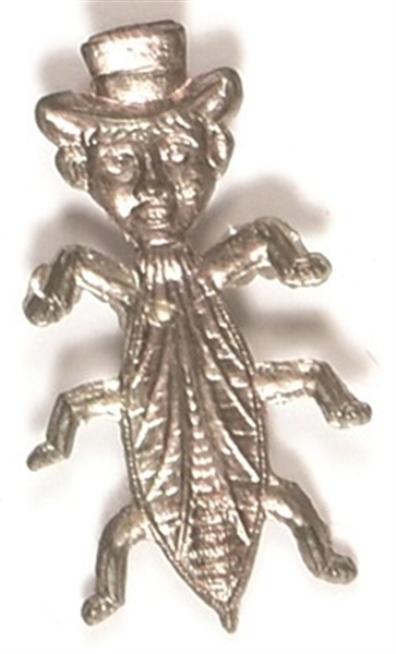 Bryan Silver Bug with Top Hat