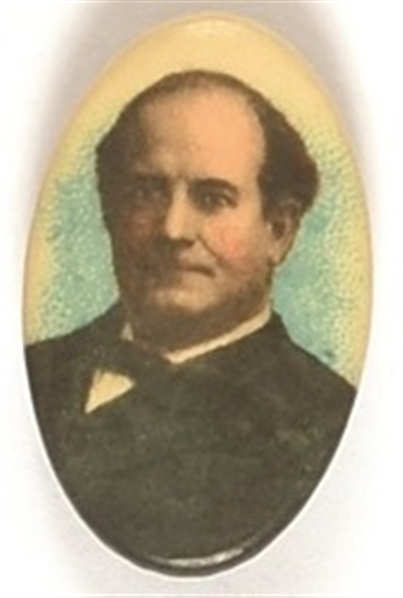 William Jennings Bryan Oval Stickpin