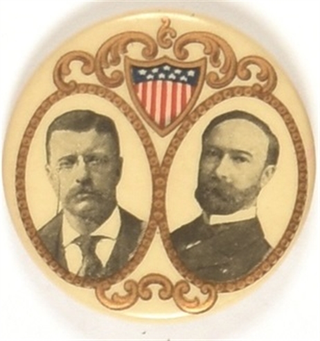 Roosevelt, Fairbanks Shield and Filigree Jugate