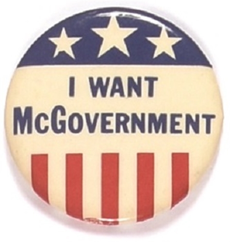 I Want McGovernment