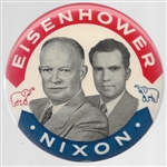 Eisenhower and Nixon Elephants Pin 