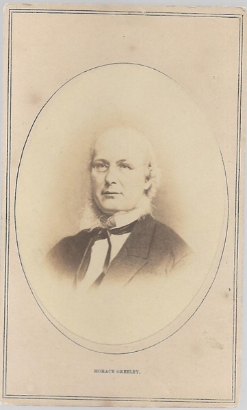 Horace Greeley CDV 