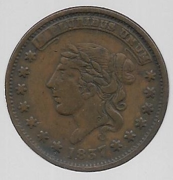 Not One Cent for Tribute 1837 Medal 