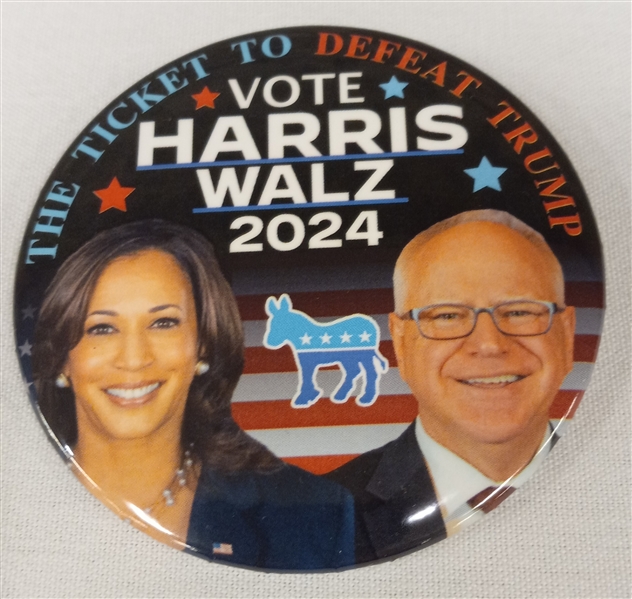 Harris, Walz the Ticket to Defeat Trump