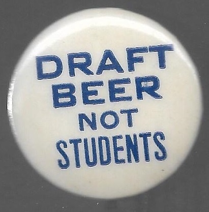 Draft Beer Not Students 