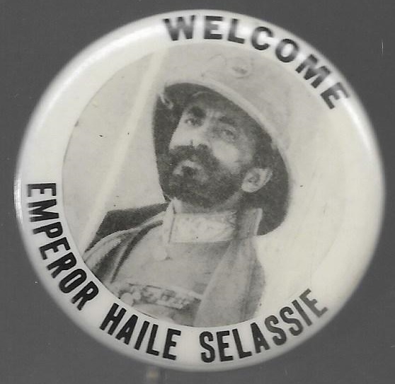 Welcome Emperor Haile Selassie 