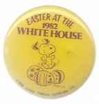 Snoopy 1982 White House Easter Egg Hunt 