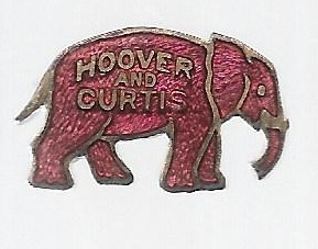 Hoover, Curtis Enamel Elephant 