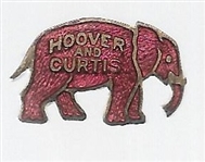 Hoover, Curtis Enamel Elephant 