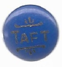 Taft Blue and Gold Stud 