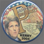 John Kerry Patriotism and Prosperity 