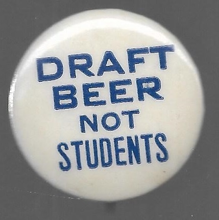 Draft Beer Not Students