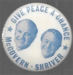 McGovern, Shriver Give Peace a Chance