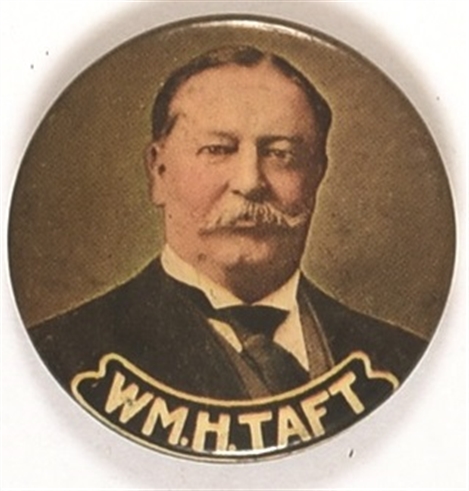 William Howard Taft Multicolor Celluloid