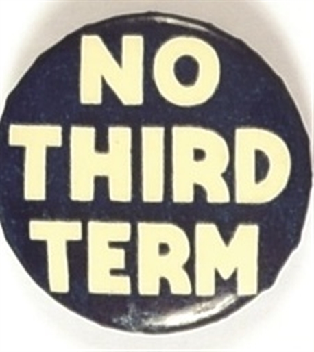 No Third Term Boldest Letters