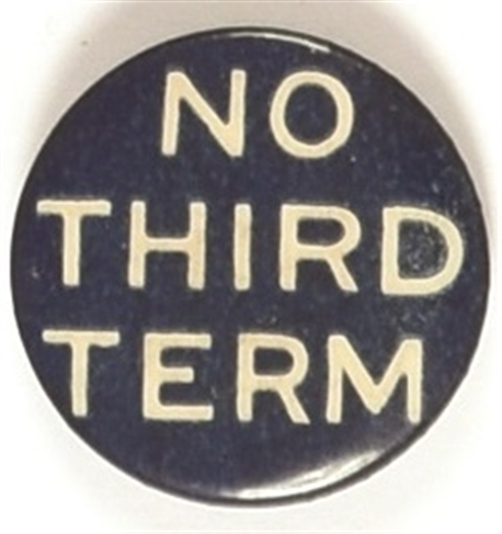 No Third Term Thin Letters