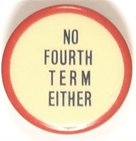 No Fourth Term Either