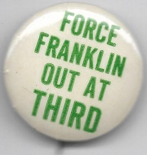 Force Franklin Out at Third