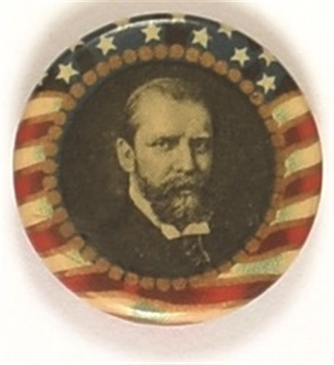 Hughes Stars and Stripes Celluloid