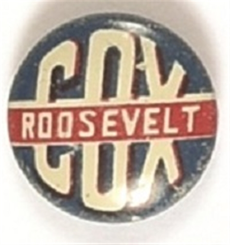 Cox, Roosevelt Blue Litho