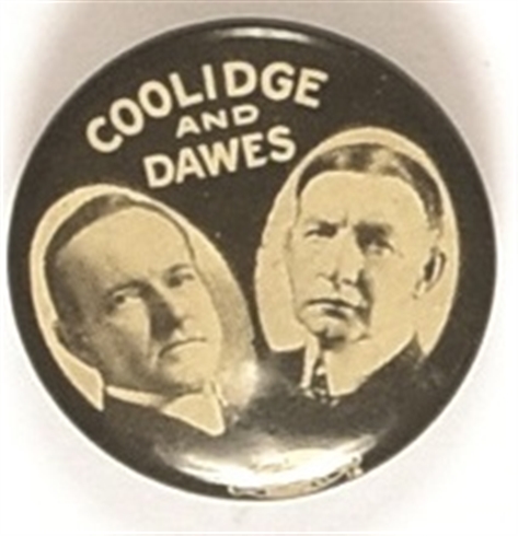 Coolidge, Dawes Scarce Jugate