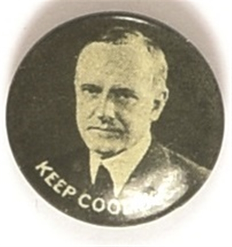 Keep Coolidge Black, White Litho