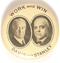 Davis, Stanley Scarce Kentucky Coattail