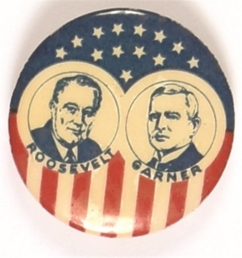 FDR, Garner Stars and Stripes Jugate