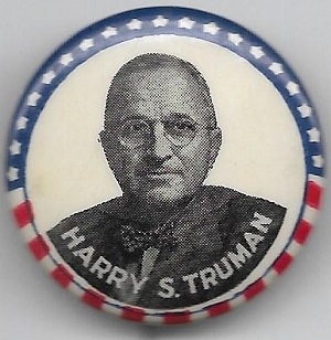 Truman Stars and Stripes Celluloid