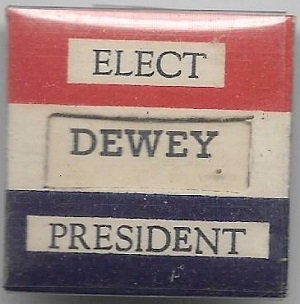 Truman, Dewey Mechanical Pin