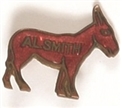 Smith Red Enamel Donkey Pin