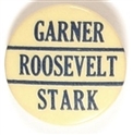 Roosevelt, Garner, Stark Missouri Coattail