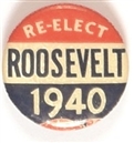 Re-Elect Roosevelt 1940