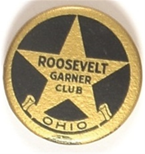 Roosevelt, Garner Club Ohio