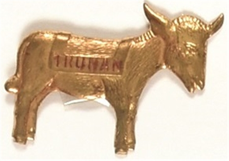 Truman Scarce Metal Donkey Pin