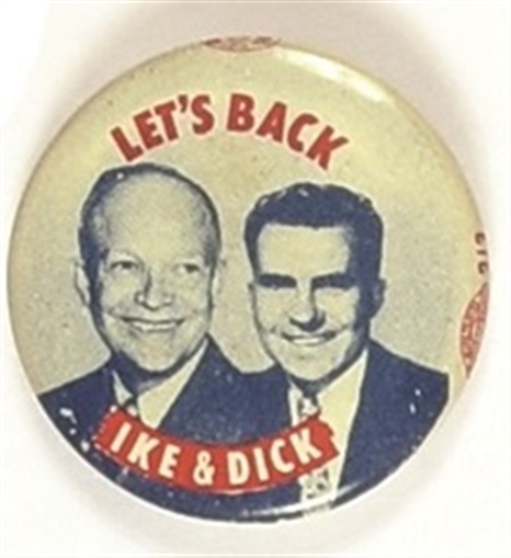 Lets Back Ike and Dick