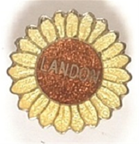 Landon Enamel Sunflower Pin