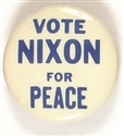 Vote Nixon for Peace