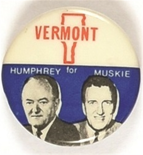 Humphrey, Muskie Vermont Jugate