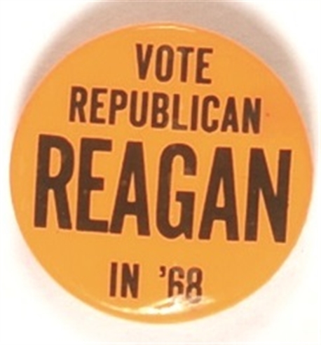 Vote Reagan in 68