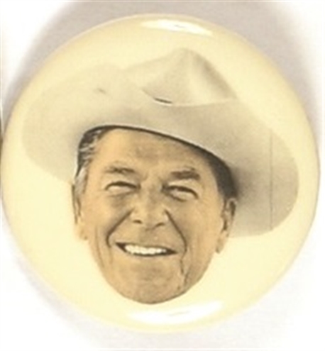 Reagan Cowboy Hat Celluloid