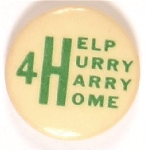 Help Hurry Harry Home Green Letters