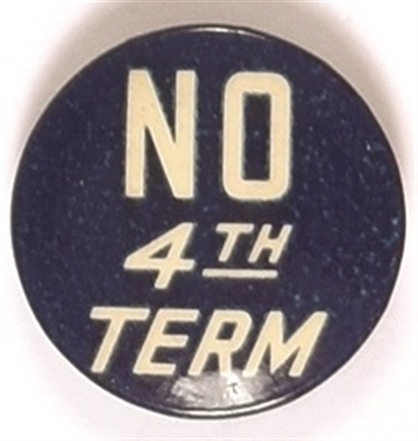 No 4th Term