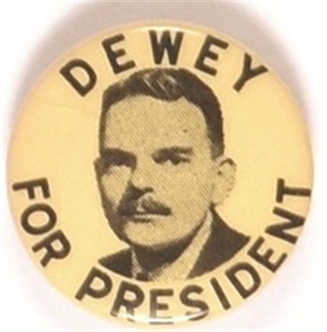 Dewey for President Picture Pin