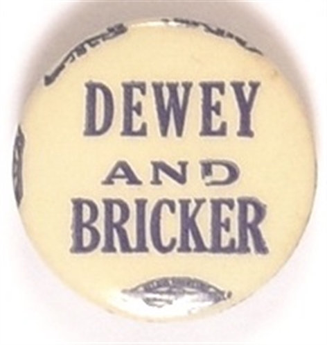 Dewey and Bricker 7/8 Inch Celluloid