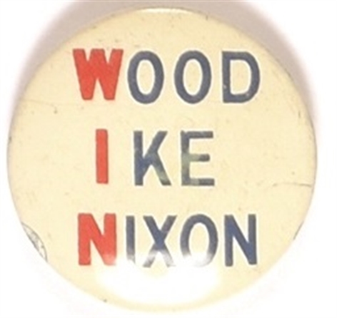 Wood, Ike, Nixon Win