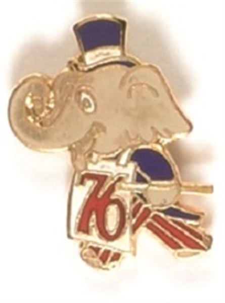 GOP Elephant 1976 Pin